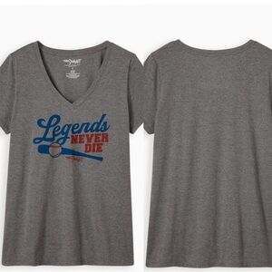 NWOT Torrid size 00 A league of there own T shirt